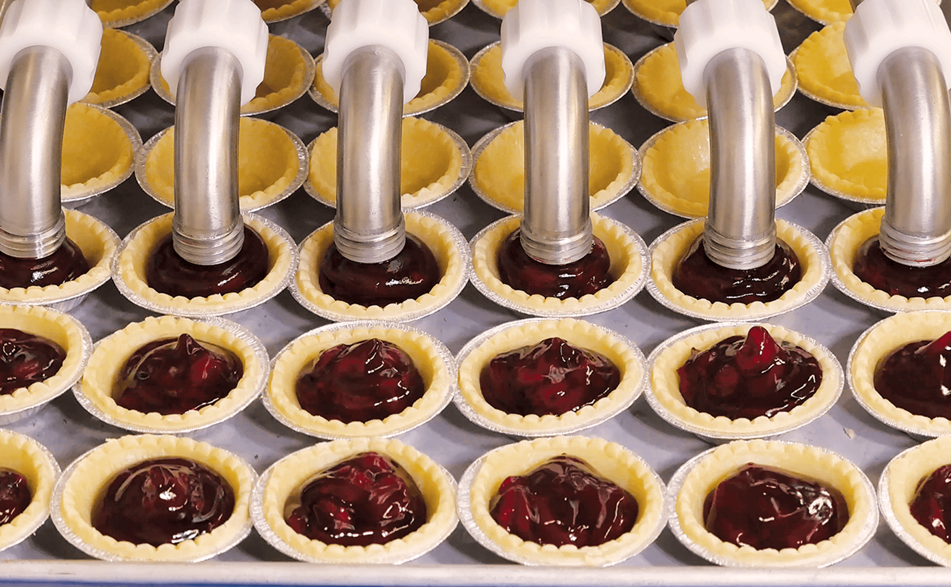 MultiStation Depositing Single Serve Personal Sized Tarts