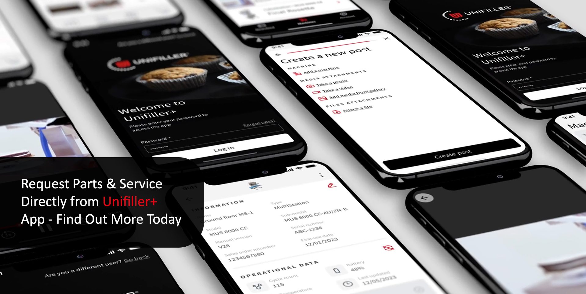 Request Parts & Service Directly from Unifiller+ App - Find Out More Today